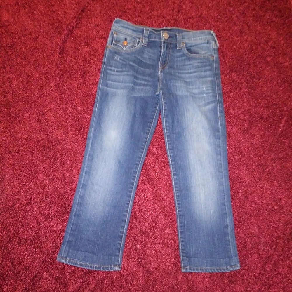 True Religion kids size 14 inseam 21 inch